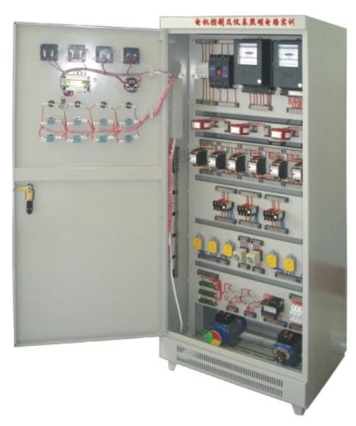 HY-76H型電機(jī)控制及儀表照明電路實(shí)訓(xùn)考核裝置（柜式、雙面）